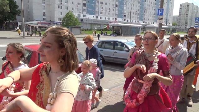 2023 05 21 Харинама Гаура Крипа. Отрадное, краткий видео обзор. Harinama Gaura Kripa. Otradnoye. смотреть онлайн