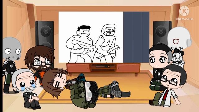 реакция half life 2 гача лайф