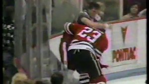 Bob Probert vs Stu Grimson Round 1