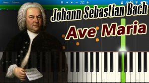 Johann Sebastian Bach - Ave Maria [Piano Tutorial] Synthesia