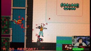 Безумие в HotLine Miami Стрим