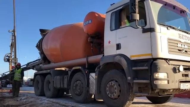 Бетономешалка Man Часть 2