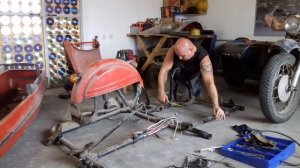 Тюнинг мото коляски Этап 1