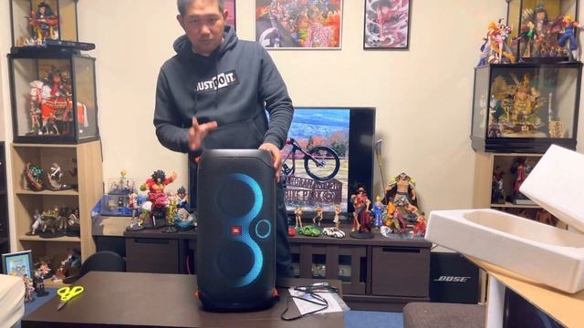 JBL PARTYBOX 110 Unboxing portable karaoke 2022 смотреть онлайн