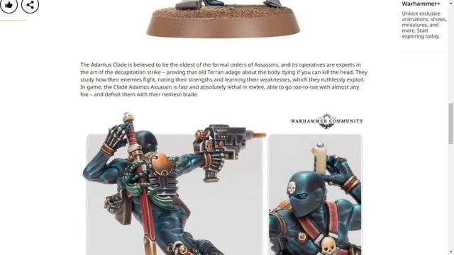 Horus Heresy Clade Adamus Assassin Is Fabulous! смотреть онлайн