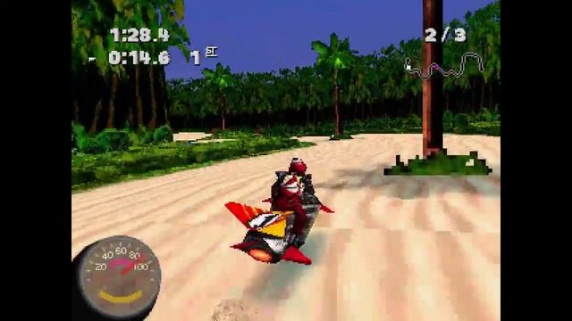 Jet Moto 2 ... (PS1) Gameplay смотреть онлайн