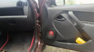 замена динамиков Ural Armada 165 на DL Audio Raven 165 в LADA GRANTA