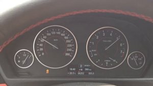 Разгон до 100 км/ч на BMW f30