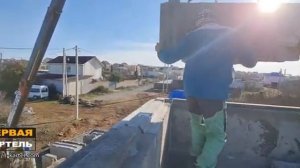 Мегаблок для строительства из ячеистого бетона. Строительство дома в Севастополе под ключ