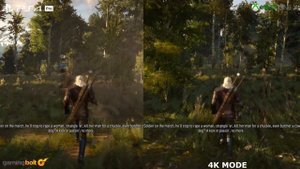 The Witcher 3 Wild Hunt - Xbox One X vs PS4 Pro Graphics Comparison [4K/60fps]