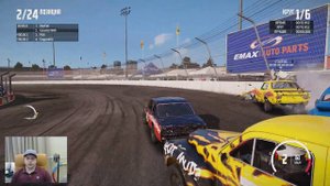 Wreckfest 2020 Прохождение Карьеры. Big Valley Speedway Вщсьмерка. Развернуть минимум 3 соперников