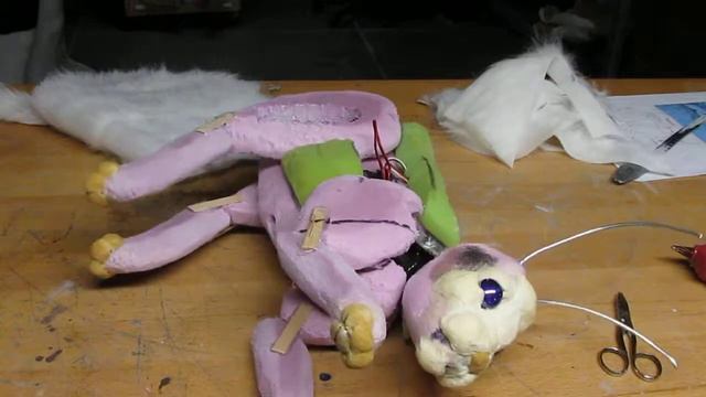 Dead bunny puppet Cody Ruch Creature FX