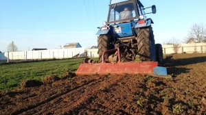 Не Паханный Огород, Фрезеровка на ЛТЗ-60АВ.