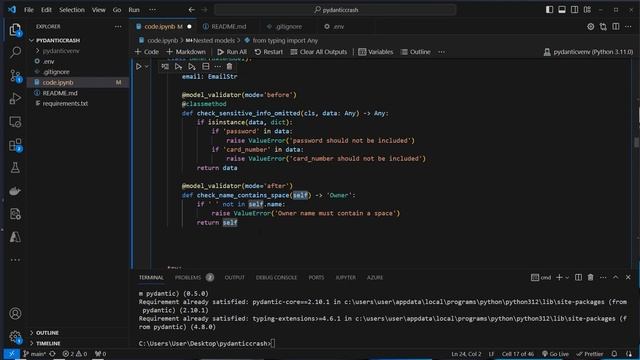 Pydantic V2 - Full Course - Learn the BEST Library for Data Validation and Parsing смотреть онлайн