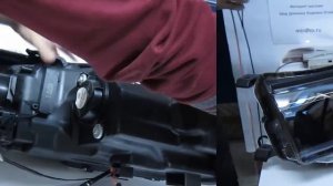 Фары для Toyota Highlander 3 2013-16. Тайвань Eagle Eyes. Фары Тойота Хайлендер. МирДХО