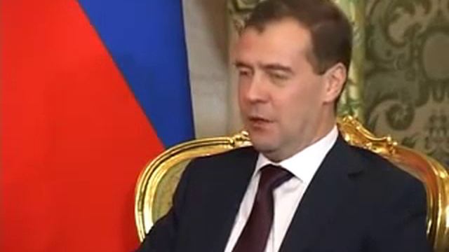 Встреча с Президентом Дмитрием Медведевым