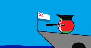 Беларусь на Российском Флоте (Countryballs)