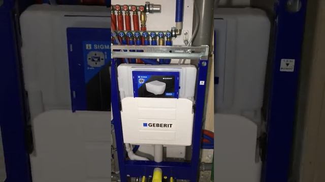 МОНТАЖ ВСТРОЕННЫХ СМЕСИТЕЛЕЙ НА МОНТАЖНОЙ ШИНЕ. РАЗВОДКА ТРУБ