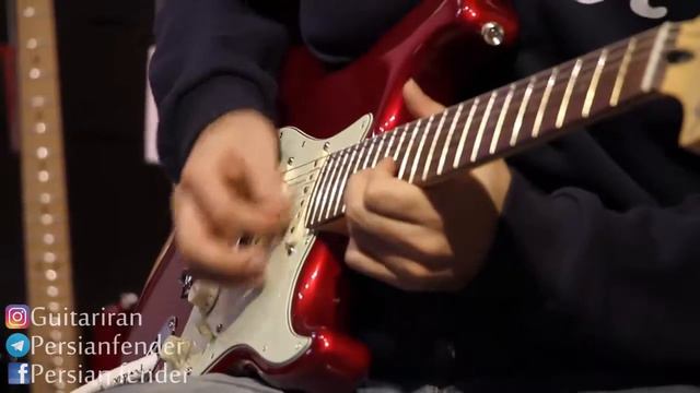 Fender Deluxe strat Hss & Fender Relic Pbass tested by Nima Ramezan Arash Saeedi смотреть онлайн