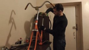 Реставрация велосипеда Пермь. Велосипед складной из СССР.