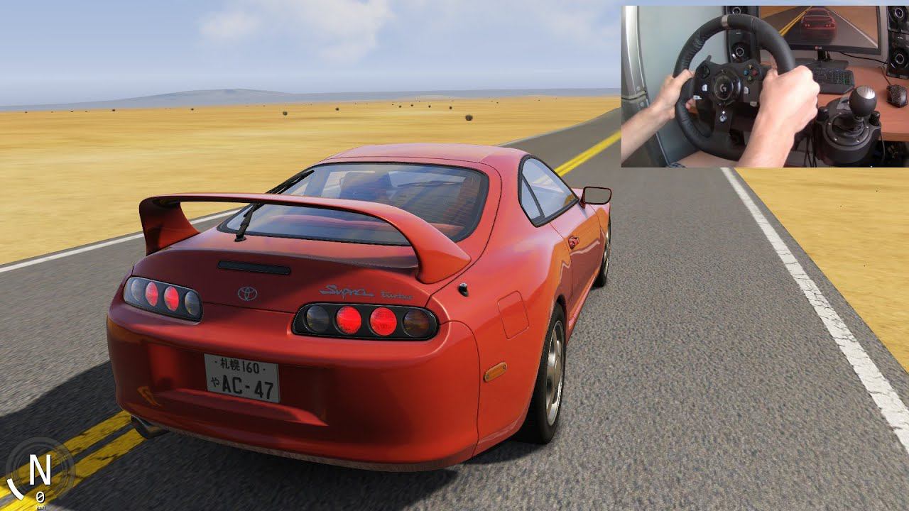 Toyota Supra - Assetto Corsa |Logitech g920 gameplay