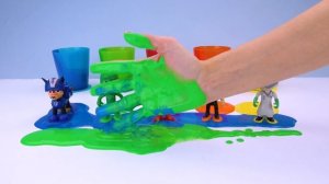 ИГРЫ С КРАСКАМИ. История про Героев в Масках, Щенячий Патруль и цветные краски.