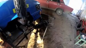 Переделанная гидравлика на минитрактор часть №4 финал