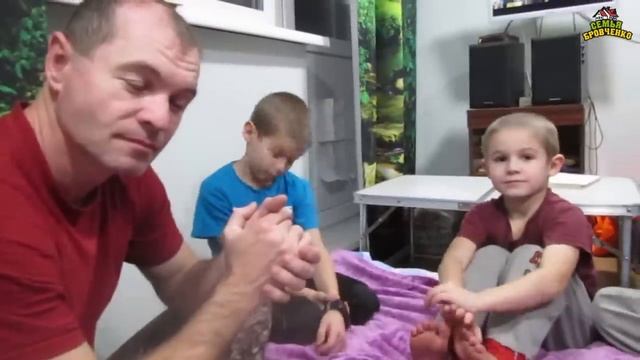 Д.р. Бори старшего. Ему 45 лет. Как праздновали, подарки и т.д. (12.19г.) Семья Бровченко. смотреть онлайн