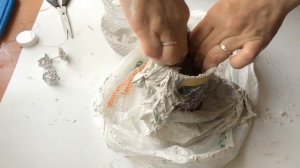 Пенек-ваза из гипса своими руками.Идеи из гипса на канале DIY/рукоделие.
