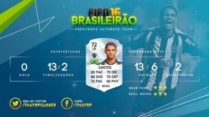 RICARDO OLIVEIRA , VALDIVIA , RONALDINHO E TEM MAIS! FIFA 16 CARDS PREVISÕES BRASILEIRÃO 2015