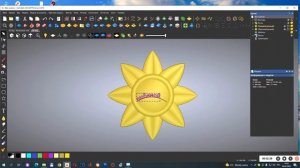 Вдавленый текст на готовой СТЛ модели
