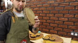 Простое изделие из спилов, своими руками.