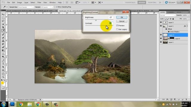 Photoshop Tutorial : Matte Painting смотреть онлайн