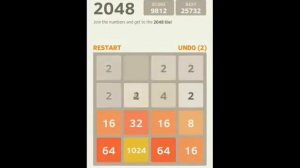 2048 Number Puzzle Full Game Fast Version