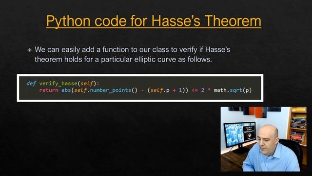 Elliptic Curve Cryptography - Part 2 - Hasse's theorem смотреть онлайн