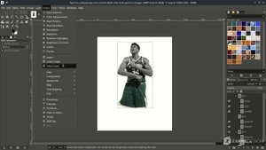 GIMP Tutorial : Sport Poster Design - Giannis Antetokounmpo
