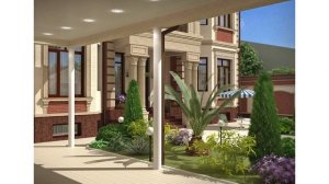 Двухэтажный жилой дом в Ташкенте.