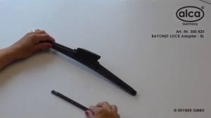Крепление штыковой замок, bayonet