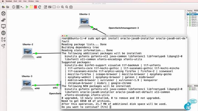 GNS3 Talks: OpenDaylight and Cisco OpenFlow Manager (OFM) app install and testing (Part 1).