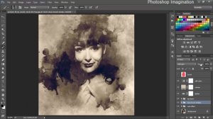 Antiq Watercolor Photoshop Action Tutorial | Photoshop Action