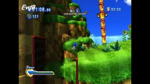 Sonic Generations - Green Hill Act 2 (Modern) Challenges