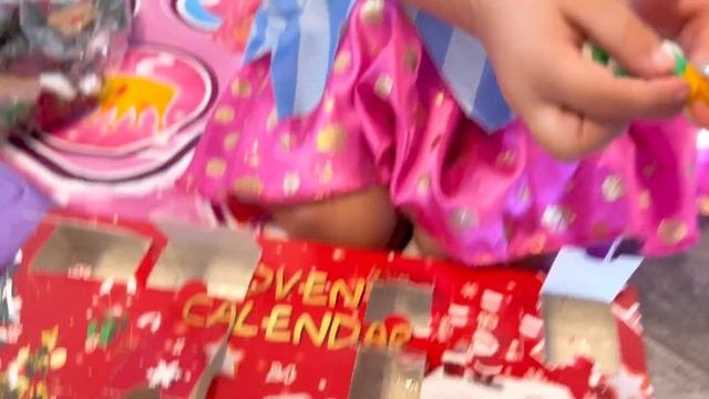 #РАСПАКОВКА #Адвент_Календарь с новогодними игрушками!