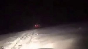 Катание на квадроцикле по снегу зимой