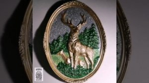 Барельеф, панно из гипса ручной росписи и сказочного оформления