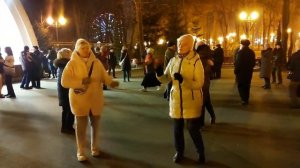 Натали Танцы в парке Горького Харьков Декабрь 2021