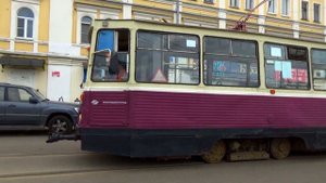 "Обкатка!" Трамвай 71-605 (КТМ-5М3) №3459 на Московском вокзале Нижнего Новгорода