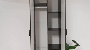 Виста 1 Шкаф 2дв  Венге\Ясень Анкор светлый.ШКАФ39