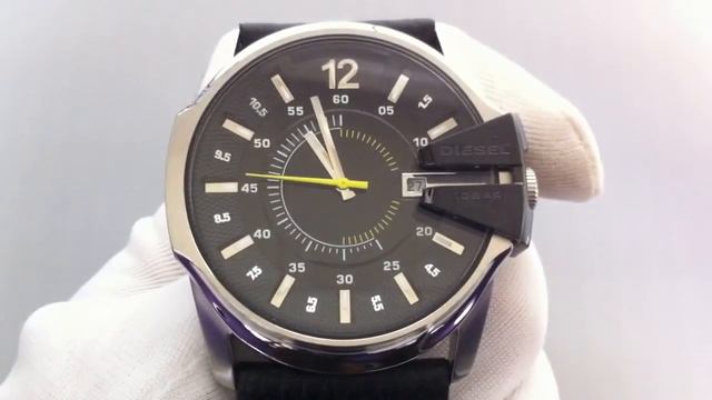 Diesel DZ1295 на чёрном ремешке смотреть онлайн