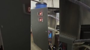 Тепловой насос вода-вода 10кВт. На обкатке