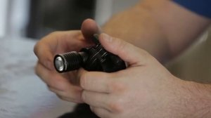 Поиски ночью - Крепление фонаря на металлоискатель.mp4